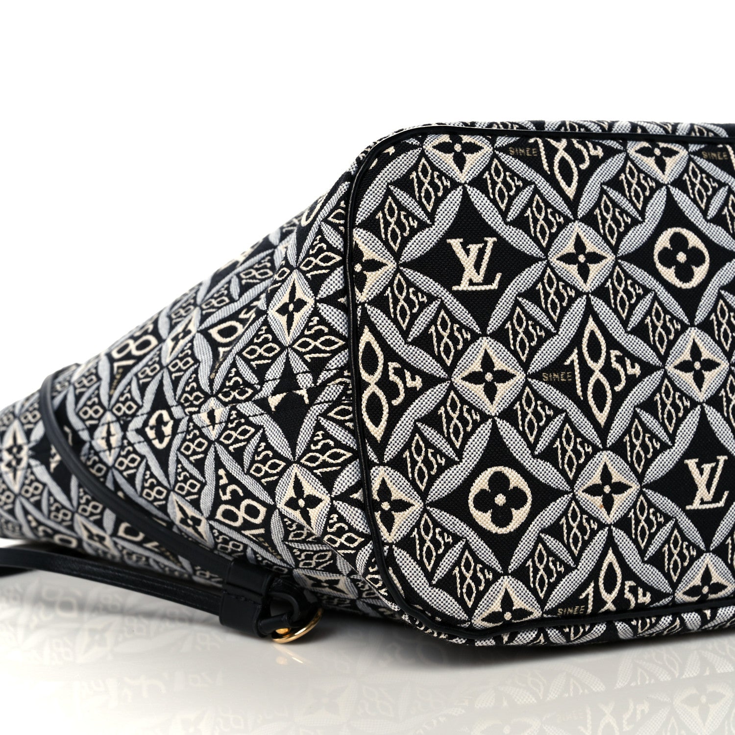 Louis Vuitton Jacquard Since 1854 Neverfull MM Grey 7 of 10