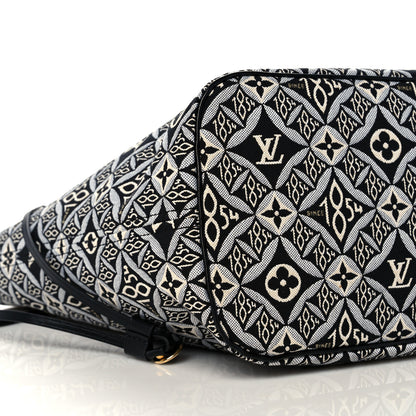Louis Vuitton Jacquard Since 1854 Neverfull MM Grey 7 of 10