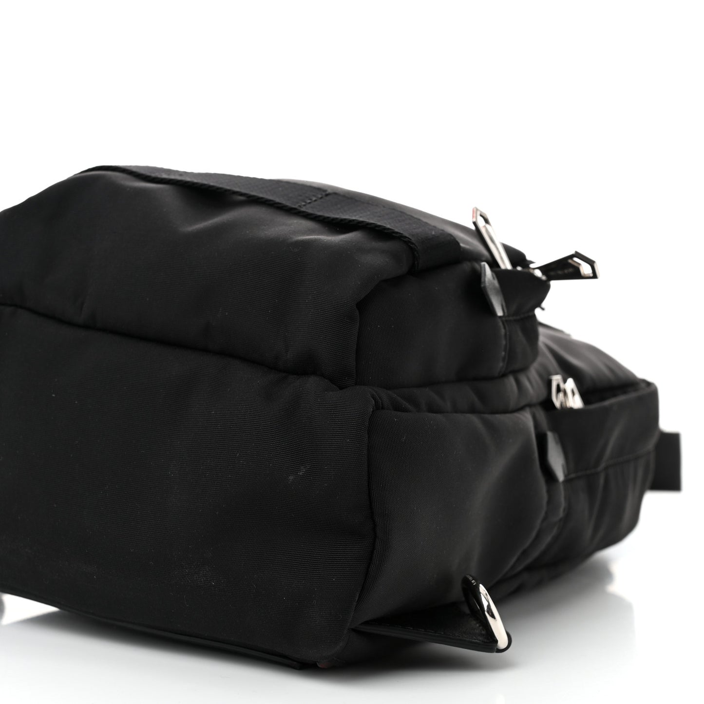 Nylon Small Downtown Sling Bag Black