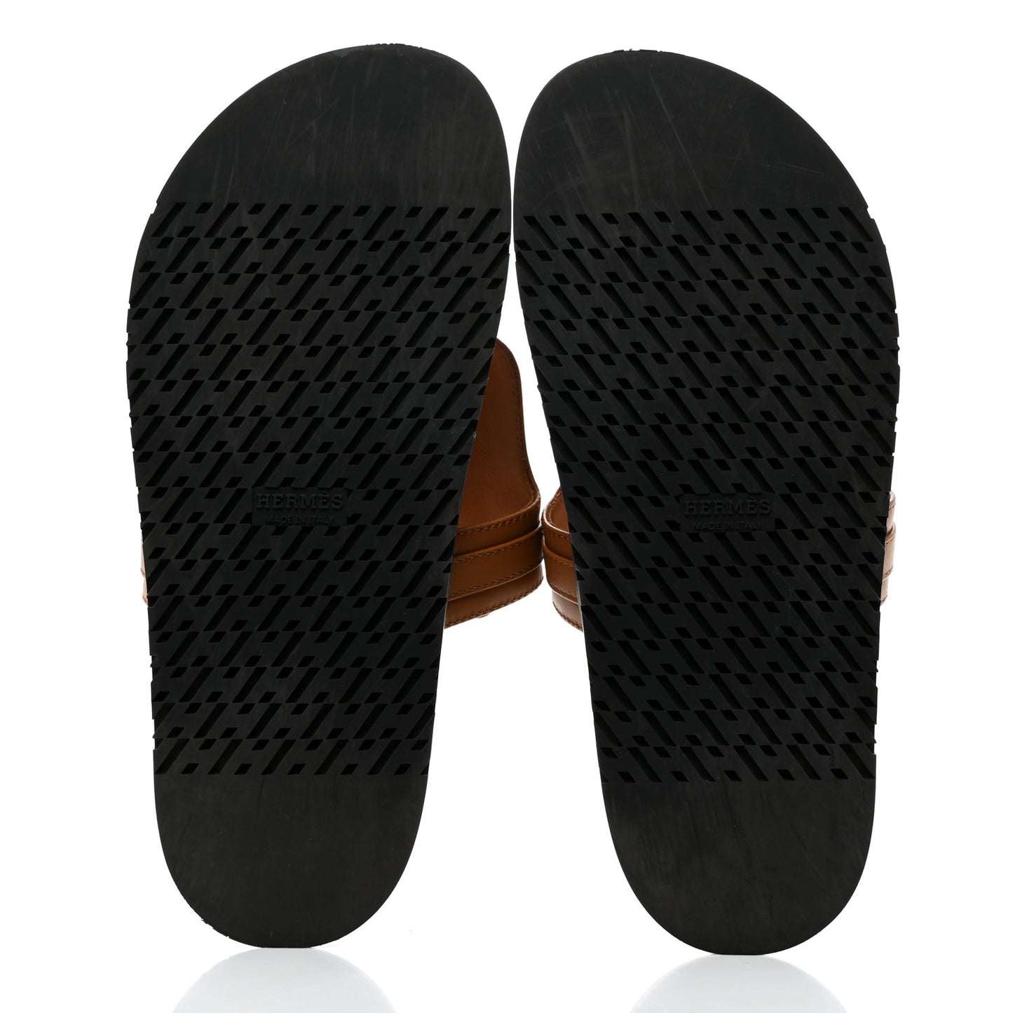 Calfskin Womens Empire Sandals 39.5 Natural