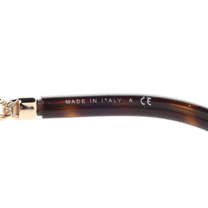 Chanel Round Removable Triple Hanging Chain Sunglasses 4245 Light Brown 6 of 7