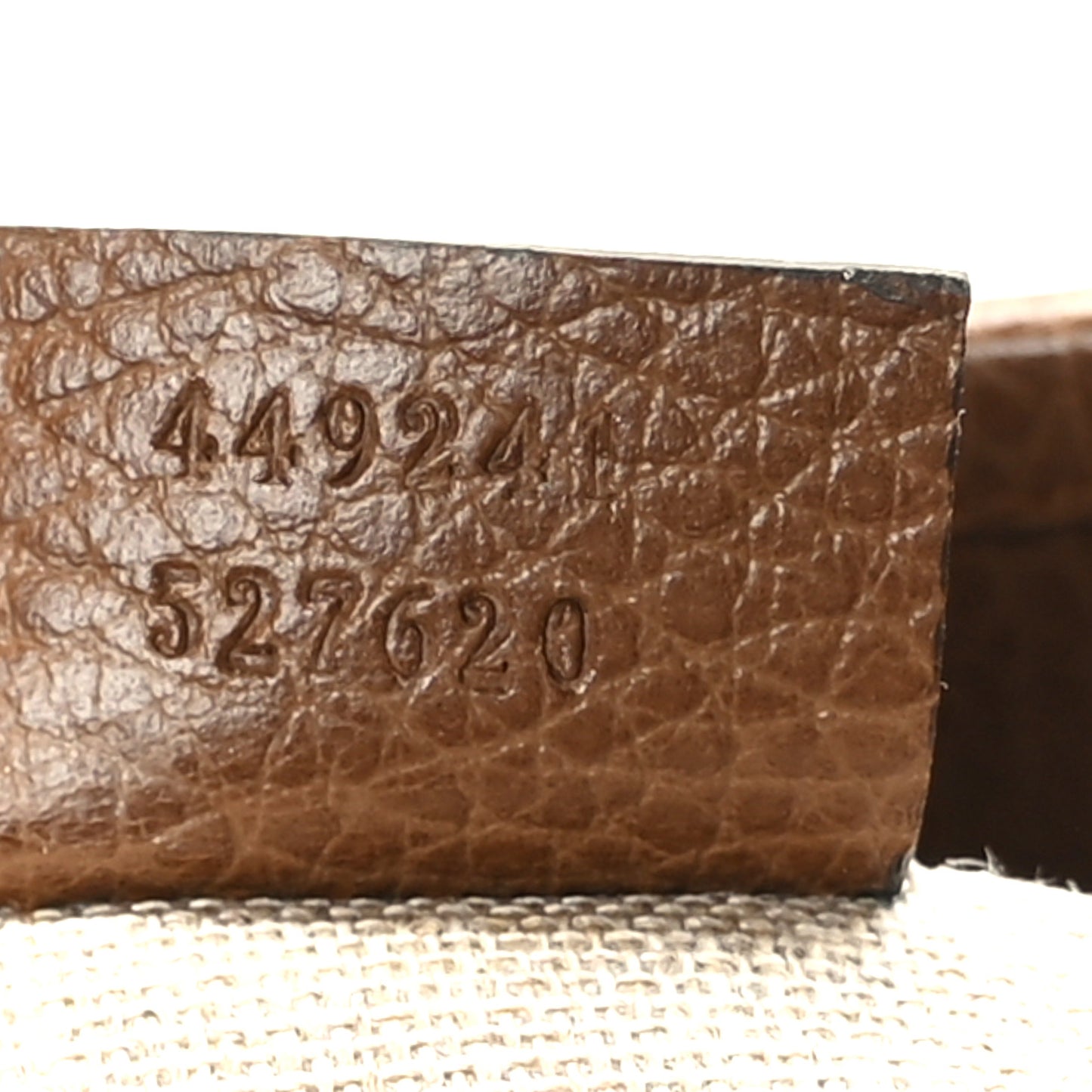 Monogram Small Bree Tote Beige Tabacco