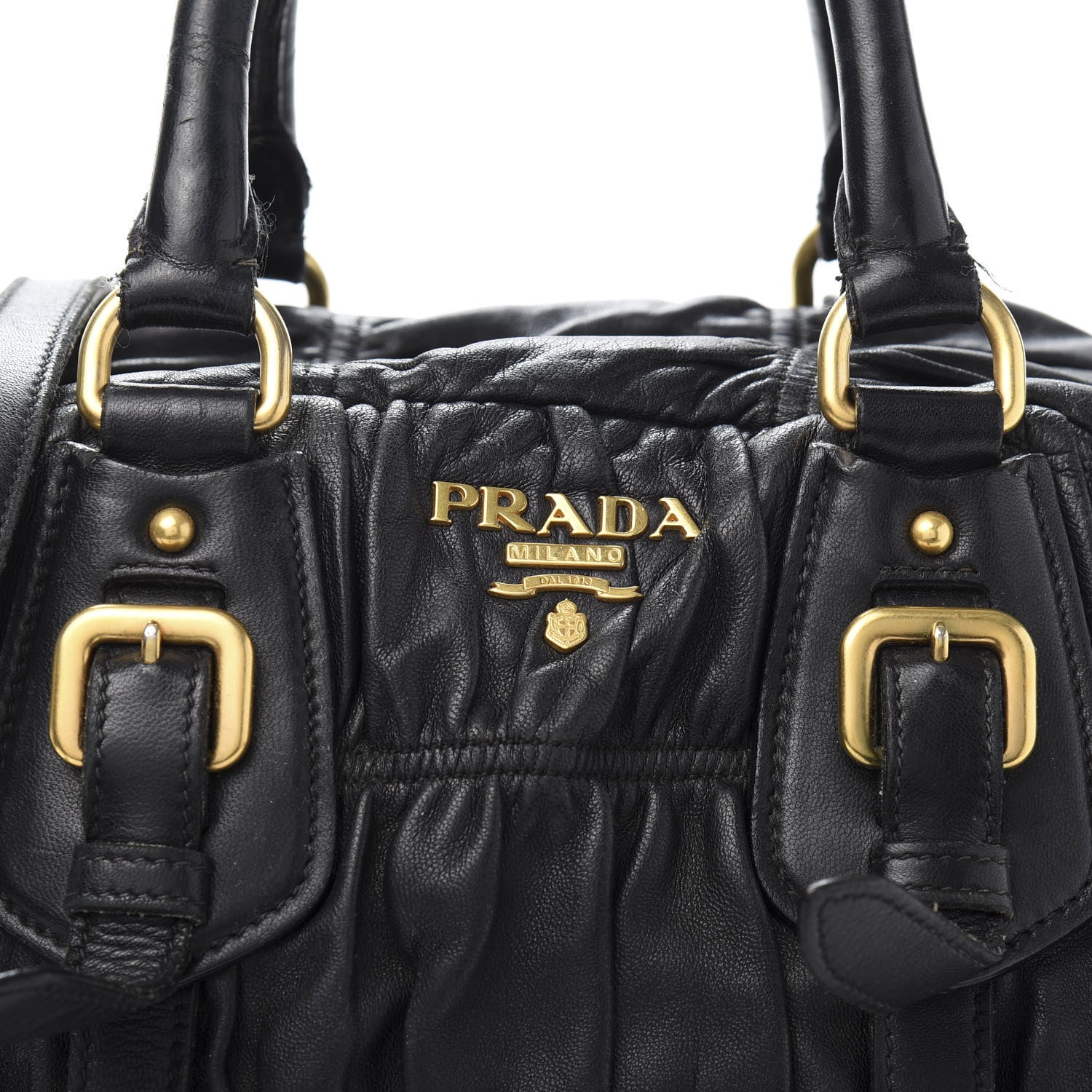 Prada Nappa Gaufre Tote Black 10 of 10