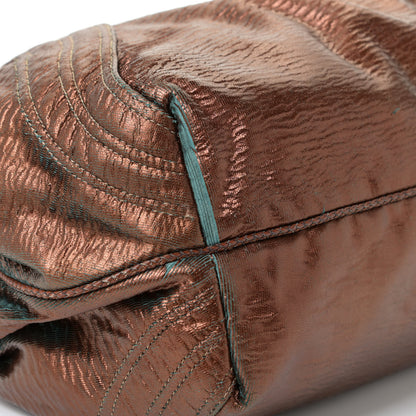 Fendi Nappa Fortuny Hologram Spy Tobacco Oro Ambrato 9 of 20