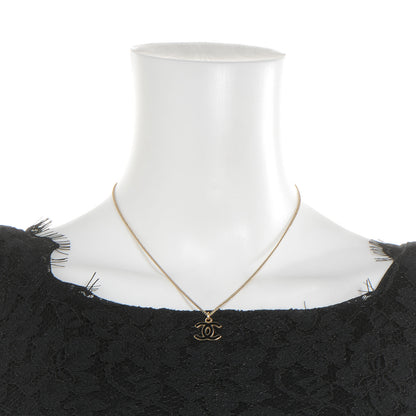 Chanel Enamel CC Necklace Black 2 of 6