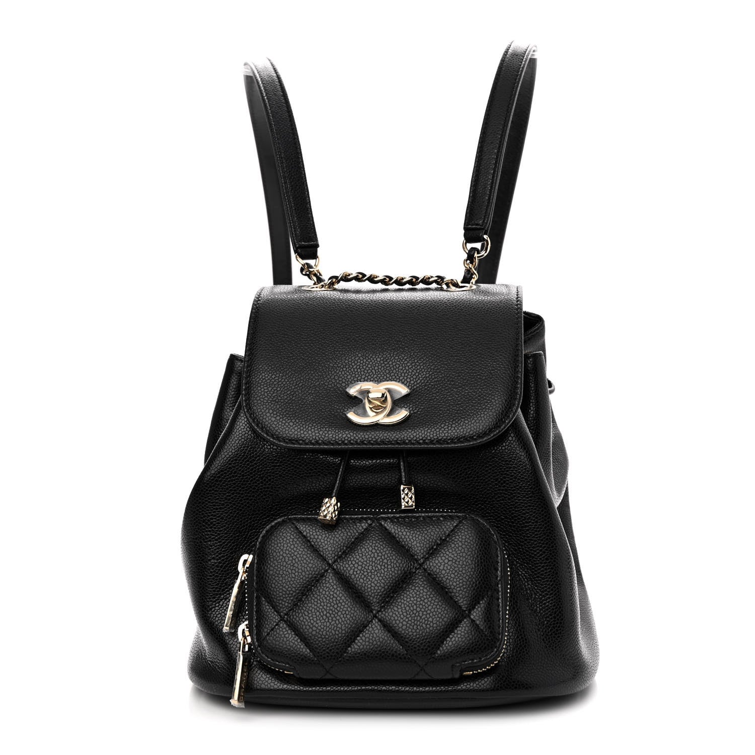 Chanel Caviar Quilted Mini Business Affinity Backpack Black 1 of 11