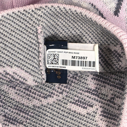 Louis Vuitton Wool Cashmere Giant Pop Monogram Beanie Hat Rose 3 of 3