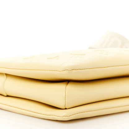 Louis Vuitton Lambskin Embossed Monogram Coussin PM Yellow 11 of 12
