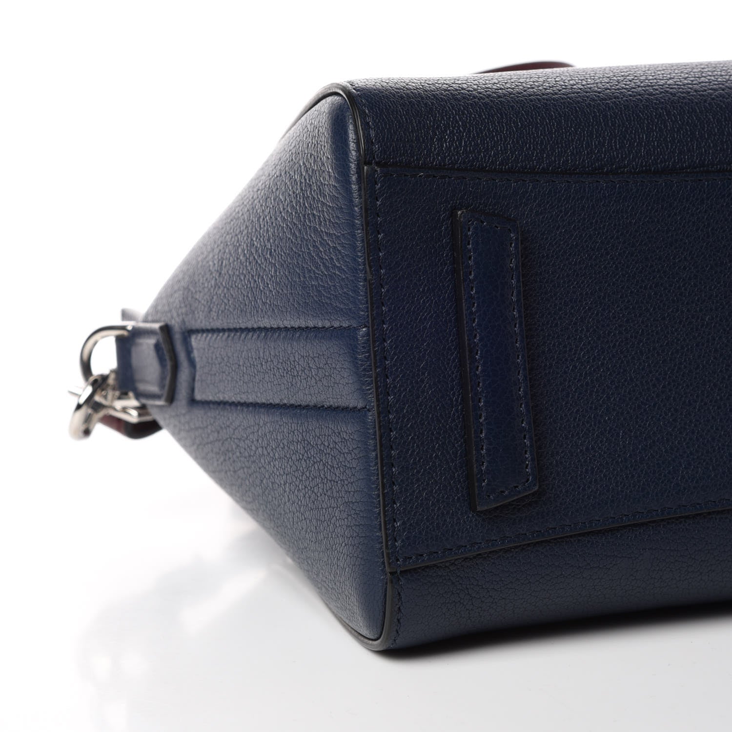 Givenchy Sugar Goatskin Mini Tri-Color Antigona Navy Burgundy Black 8 of 9