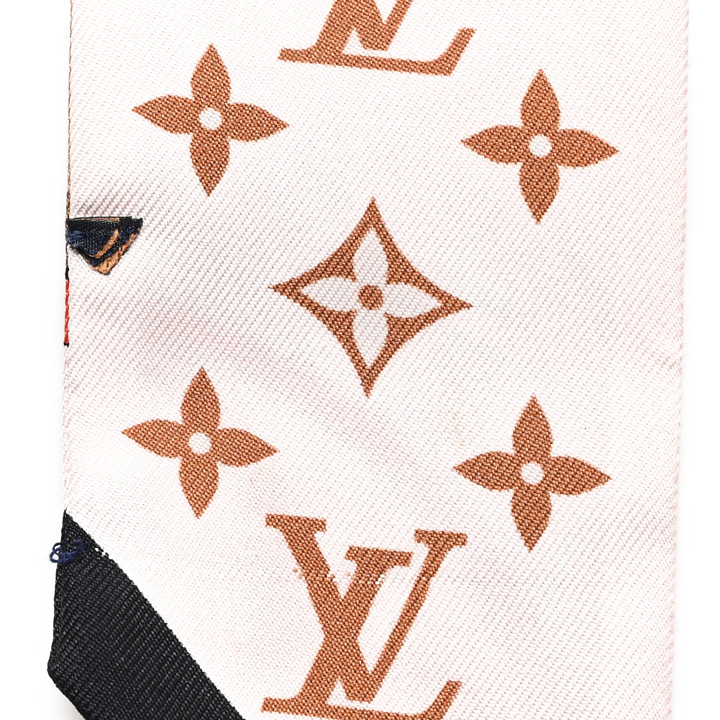 Silk Fleur Monogram BB Bandeau Brown Multicolor
