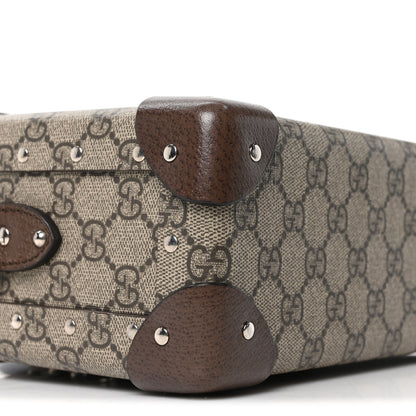 Gucci GG Supreme Monogram Globe-Trotter Beauty Case Brown 9 of 10