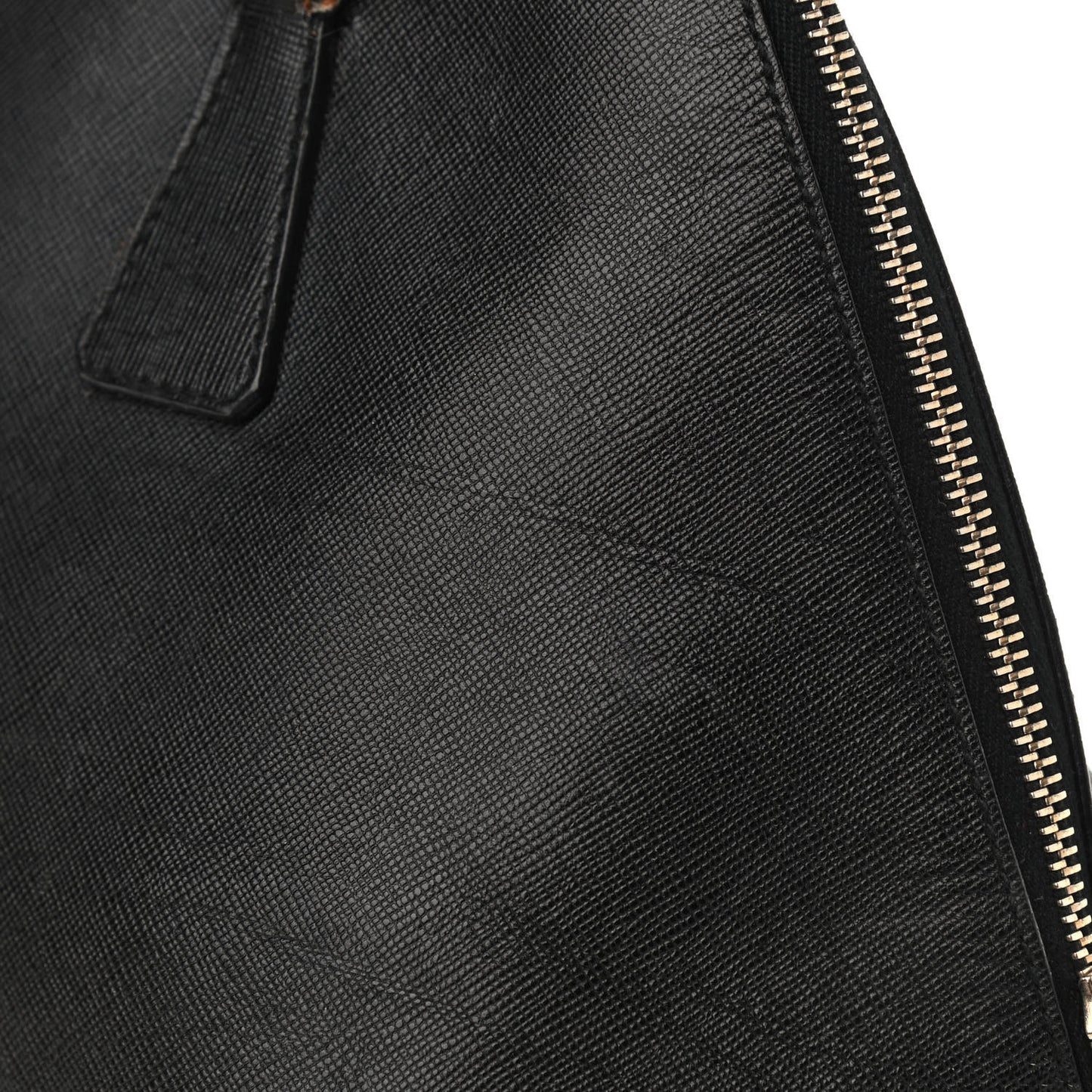 Saffiano Lux Large Promenade Tote Black
