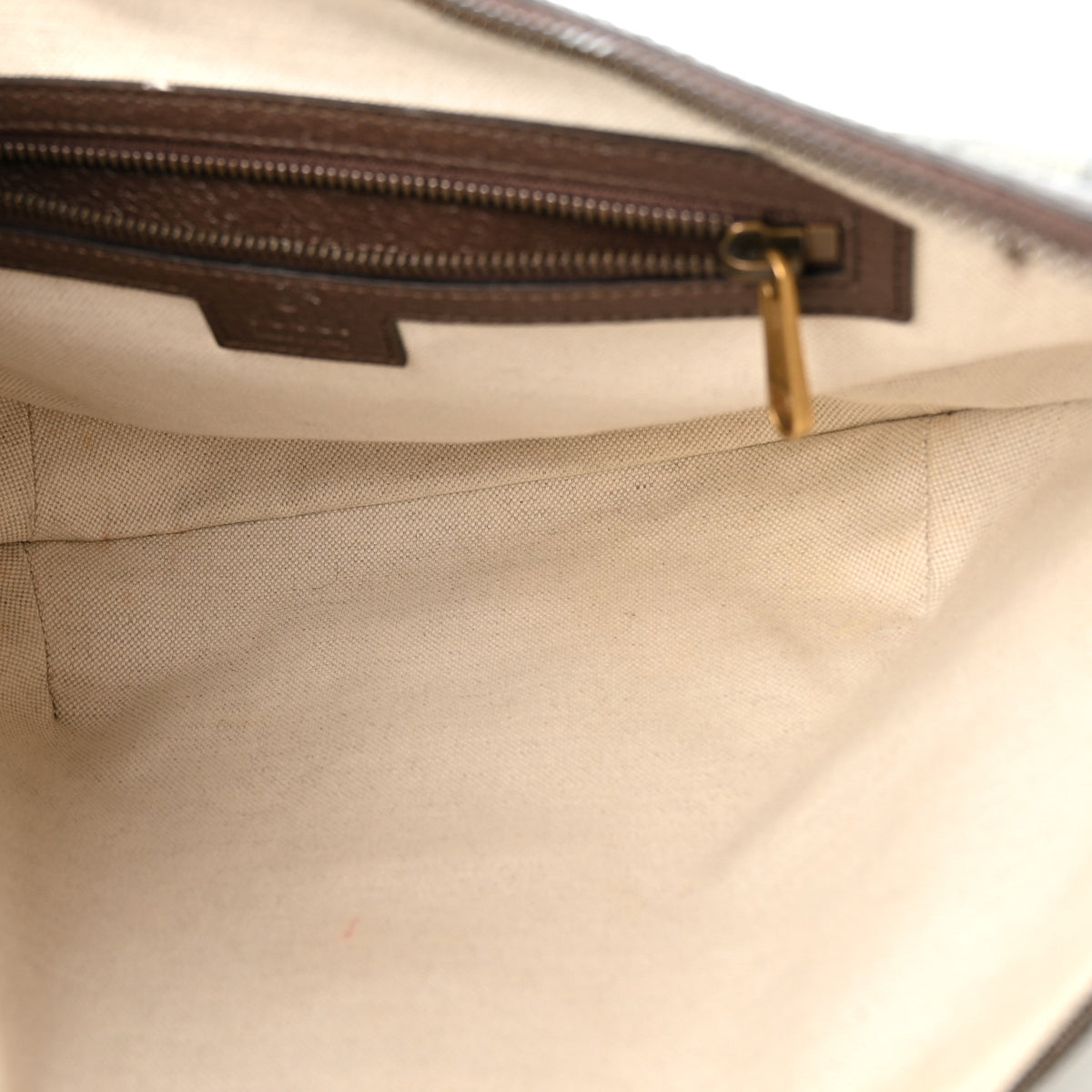 Gucci GG Supreme Monogram Web Small Ophidia Half Moon Hobo Brown 5 of 10