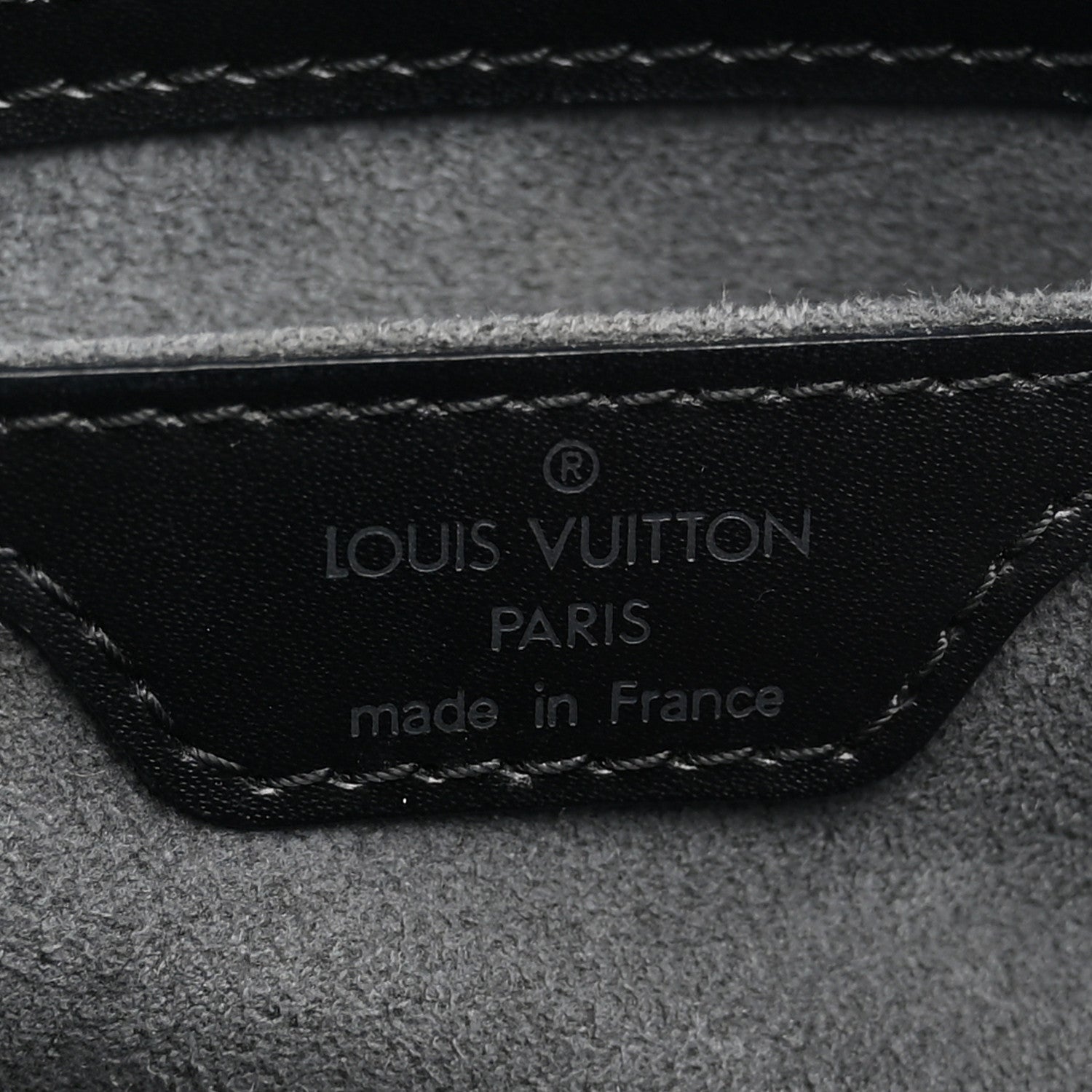 Louis Vuitton Epi Soufflot Black 6 of 11