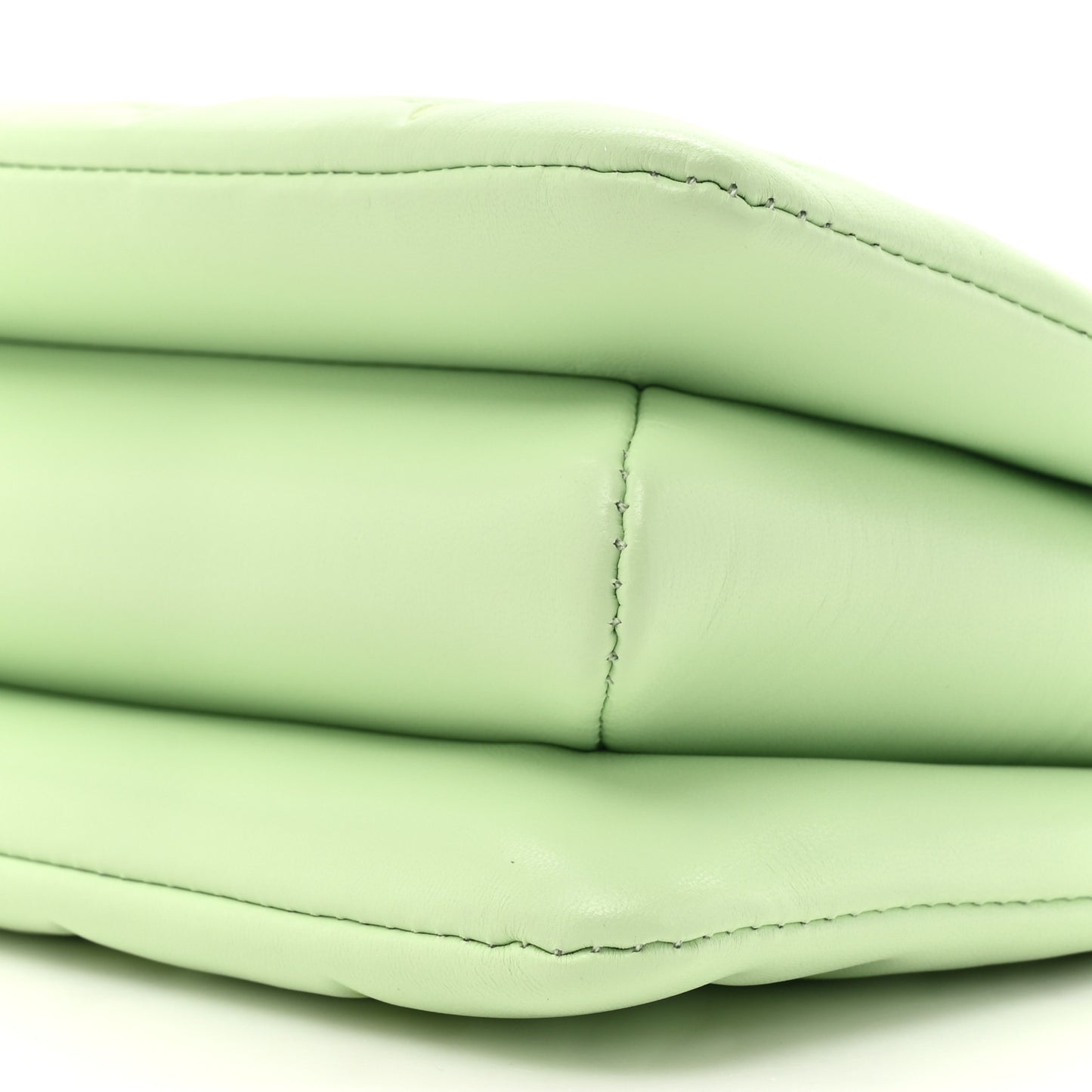 Lambskin Embossed Monogram Coussin BB Green