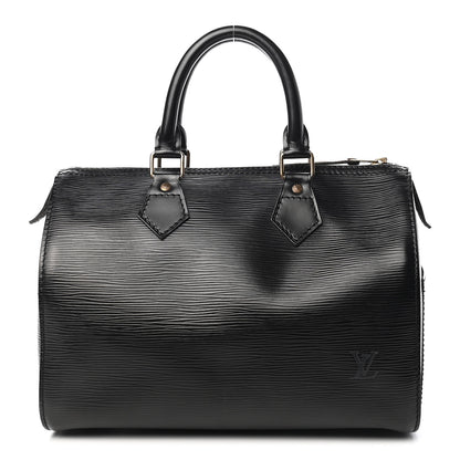 Louis Vuitton Epi Speedy 25 Black 1 of 9