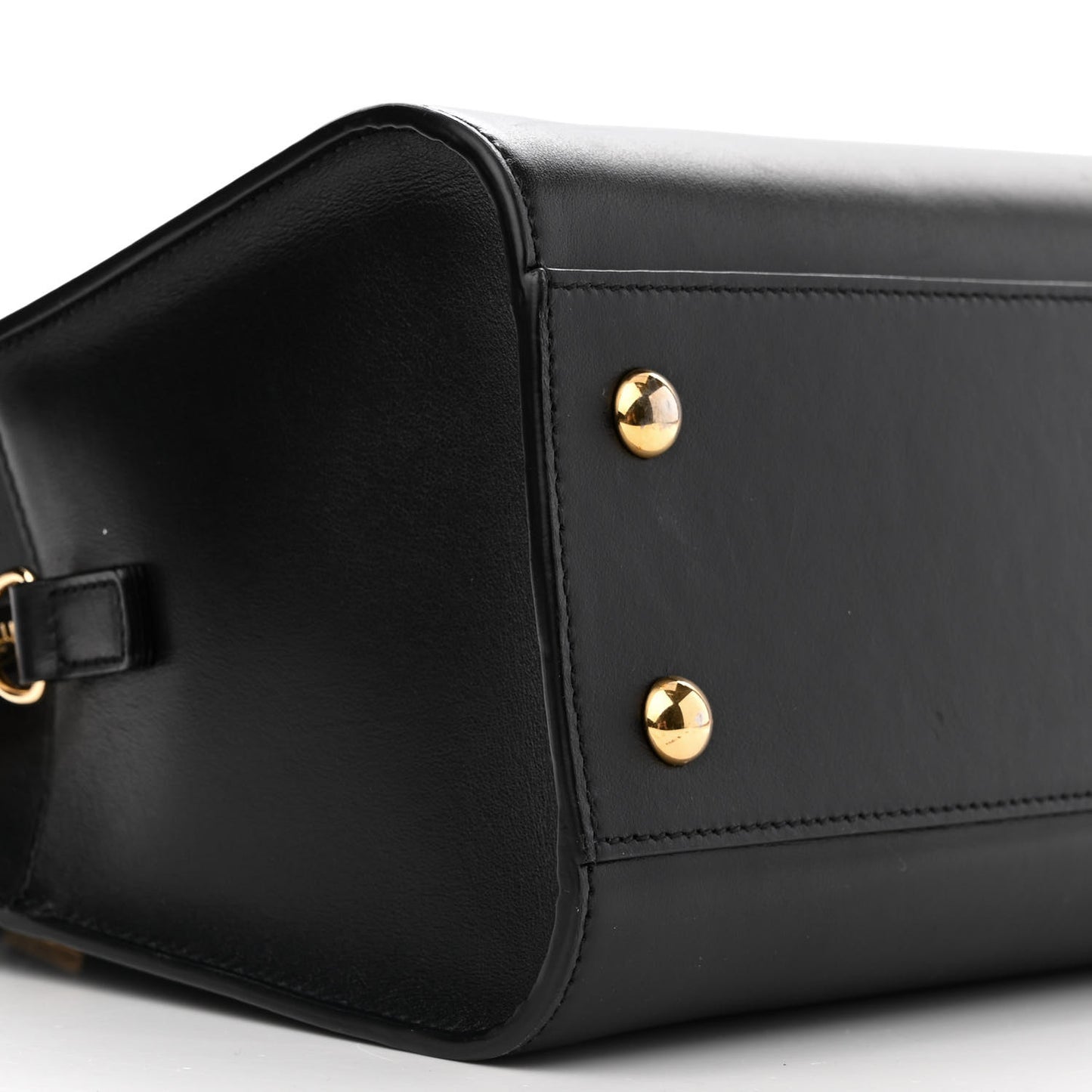 Calfskin Monogram Baby Cabas Black