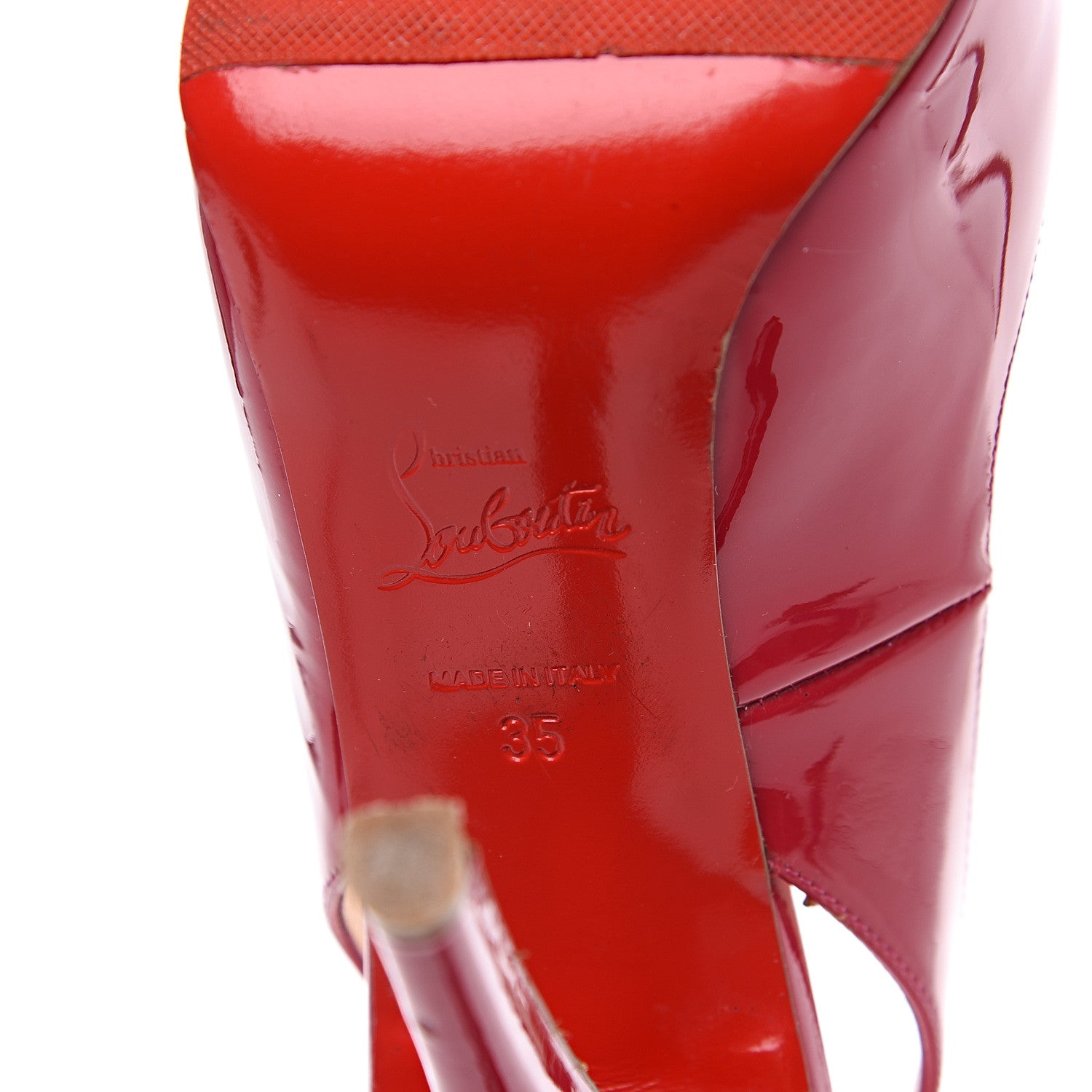 Christian Louboutin Patent No Prive 120 Pumps 35 Pivoine 6 of 11