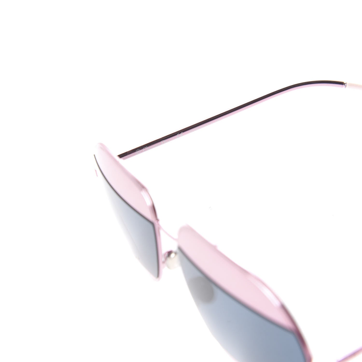 Christian Dior Split 1 Aviator Sunglasses Pink Blue 5 of 6