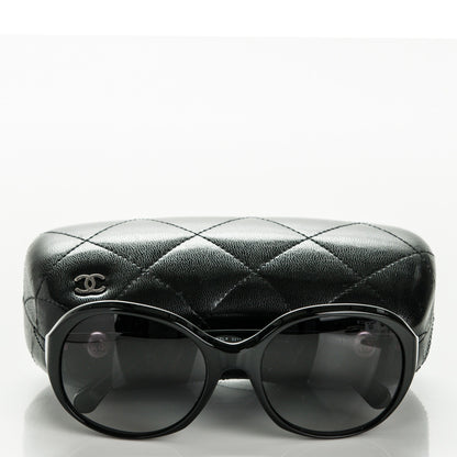 Chanel CC Pearl Sunglasses 5211-H Black 7 of 7