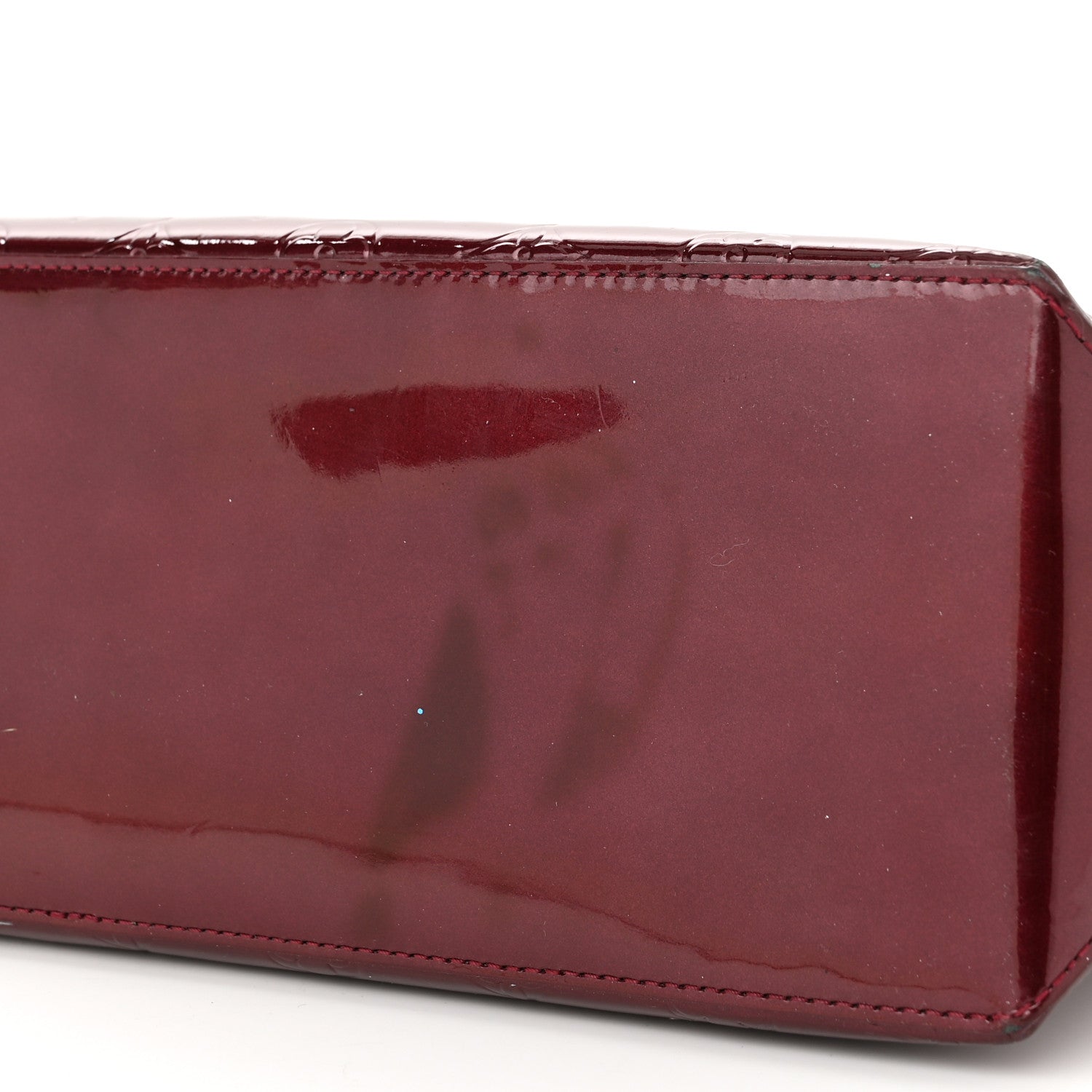 Louis Vuitton Vernis Wilshire MM Rouge Fauviste 10 of 11