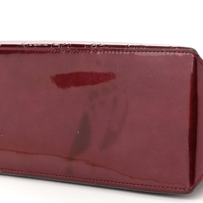 Louis Vuitton Vernis Wilshire MM Rouge Fauviste 10 of 11