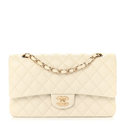 Chanel Caviar Quilted Medium Double Flap White 1 of 11