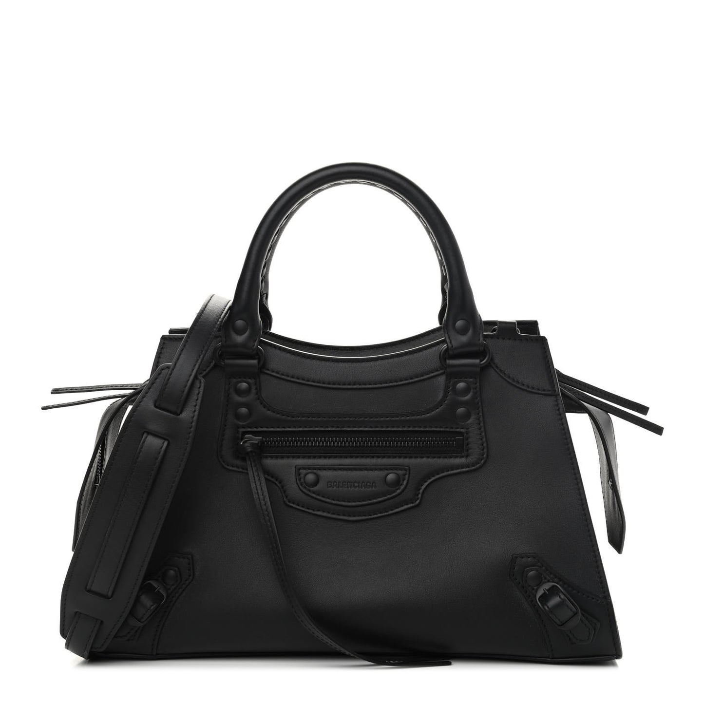 Smooth Calfskin Neo Classic Black Hardware S City Black
