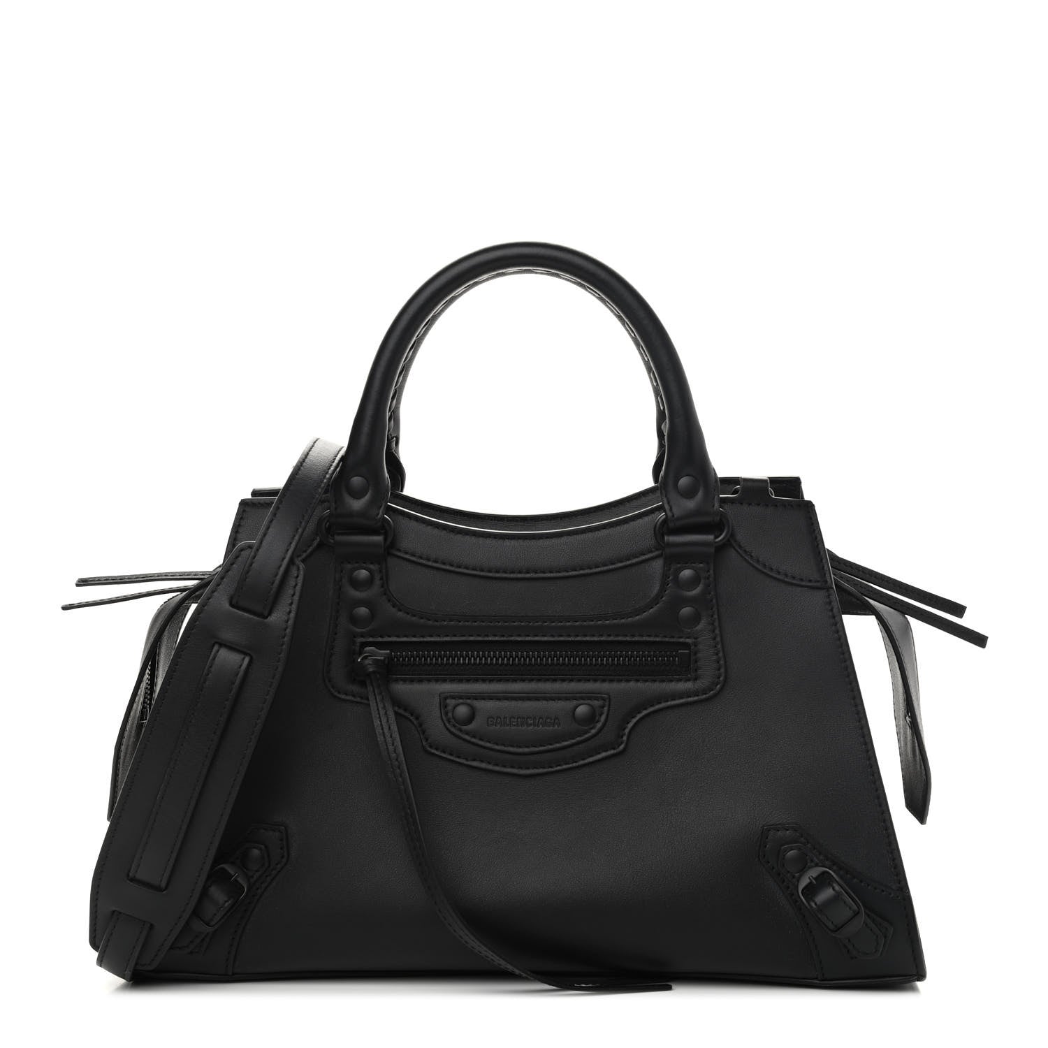 Balenciaga Smooth Calfskin Neo Classic Black Hardware S City Black 1 of 10