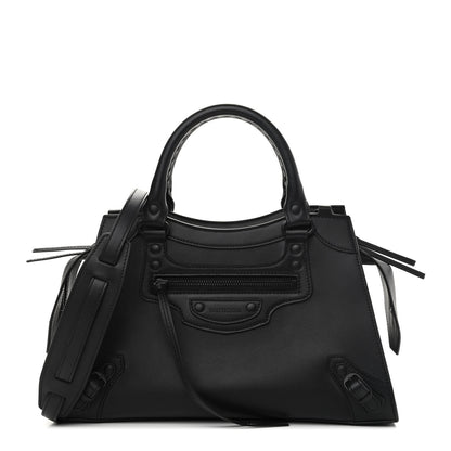 Balenciaga Smooth Calfskin Neo Classic Black Hardware S City Black 1 of 10