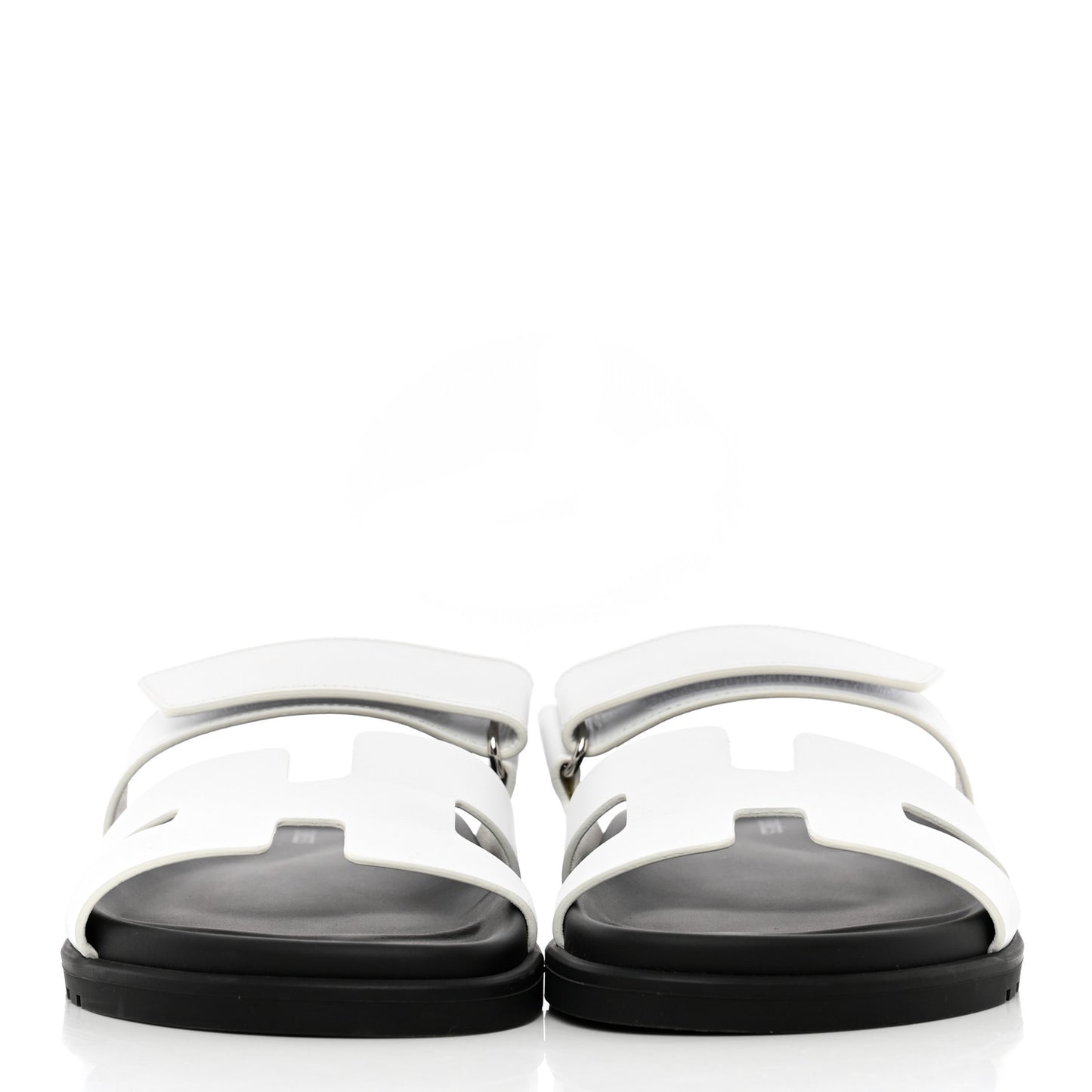 Calfskin Womens Chypre Sandals 39 White