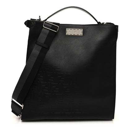 Fendi Vitello Grace FF Gradient Embossed Peekaboo X-Lite Fit Black 1 of 9