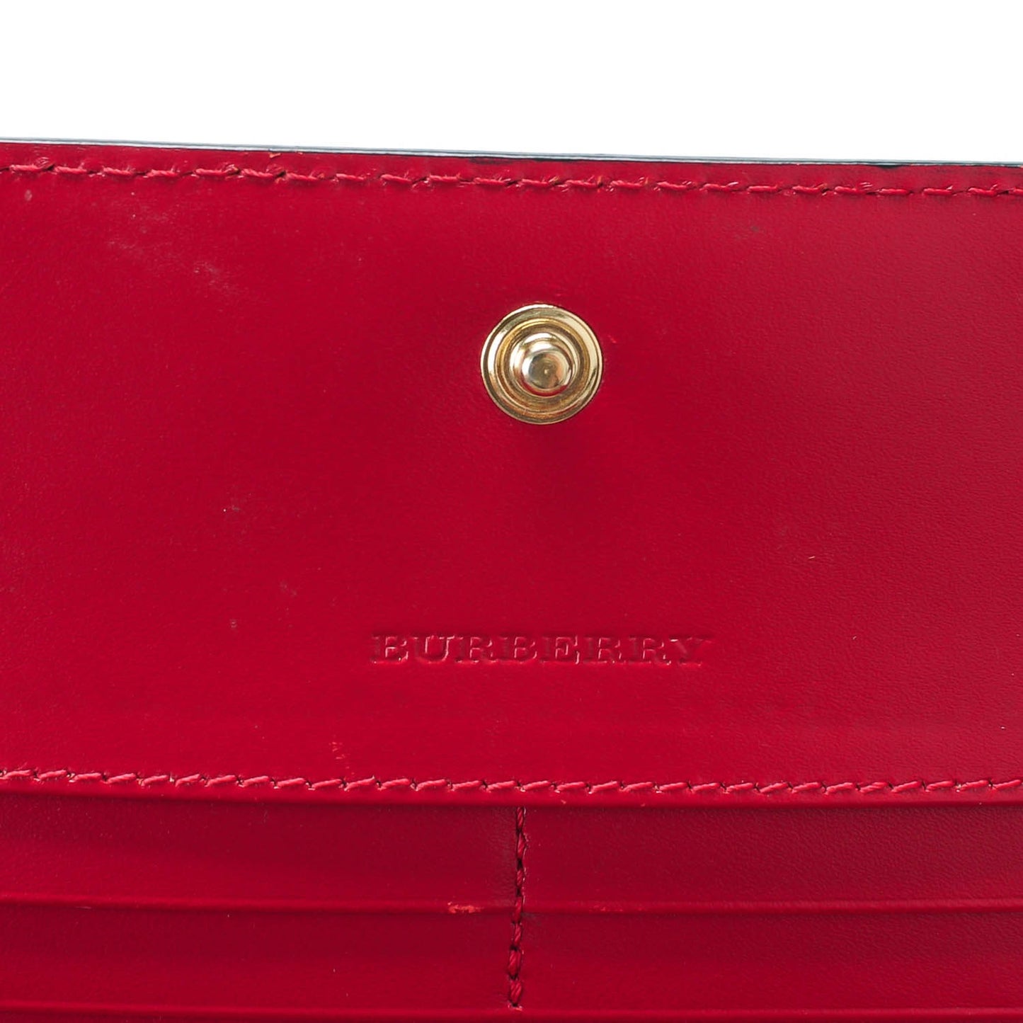 Patent Heritage Grain Penrose Bow Continental Wallet Military Red