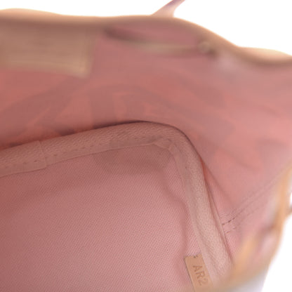 Louis Vuitton Damier Azur Tahitienne Nano Noe Rose Ballerine 8 of 11