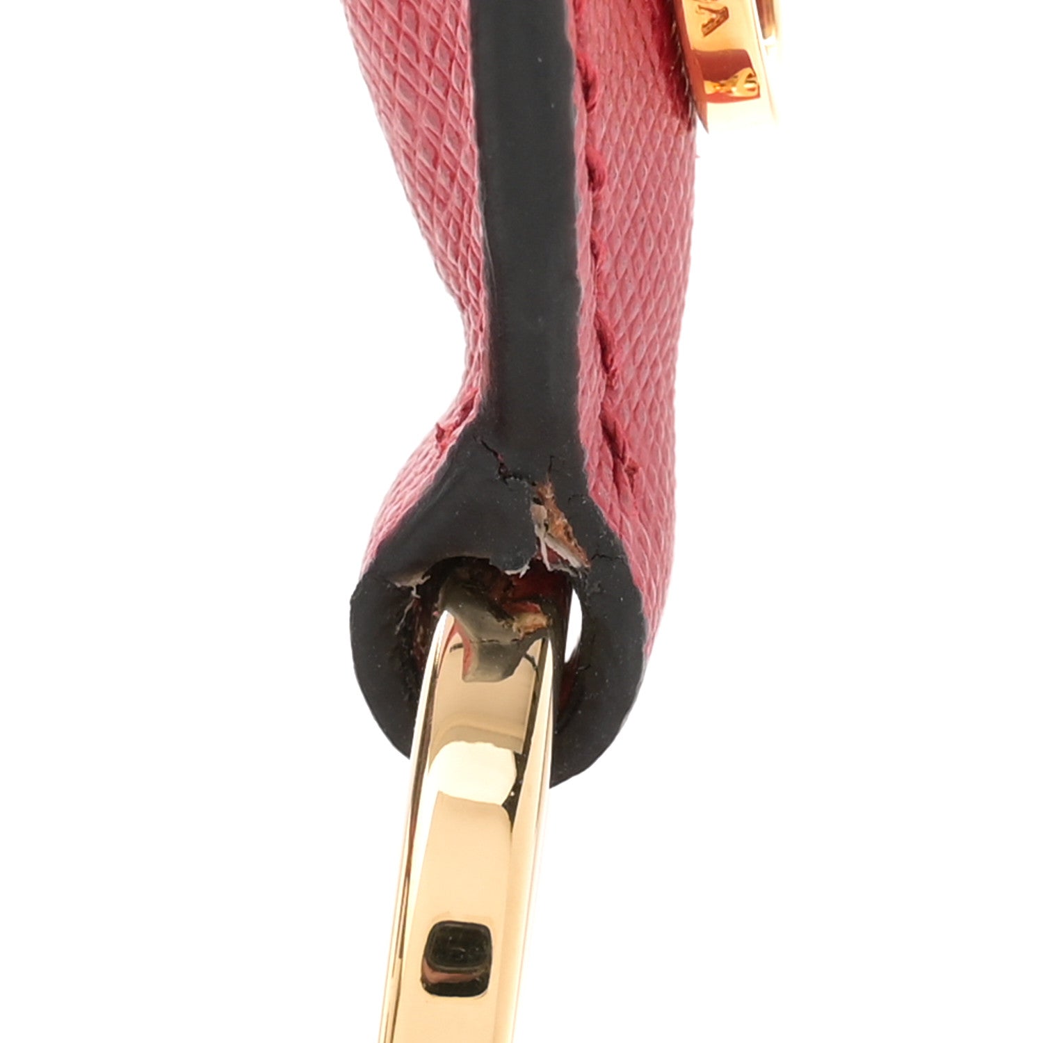 Prada Saffiano Lux Large Sidonie Top Handle Bag Fuoco 12 of 12