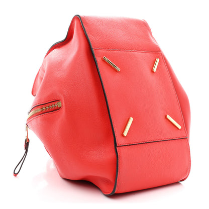 Loewe Calfskin Small Hammock Shoulder Bag Scarlet Red 4 of 11