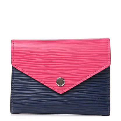 Louis Vuitton Epi Victorine Wallet Indigo Hot Pink 1 of 7