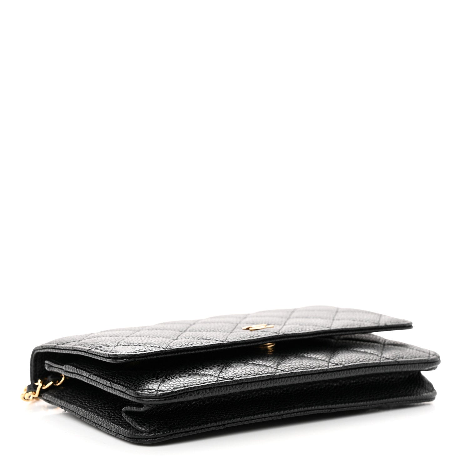 Chanel Caviar Quilted Wallet on Chain WOC Black 4 of 12