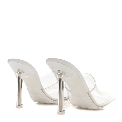 Bottega Veneta PVC Pudding Stretch Sandals 38 White 5 of 8