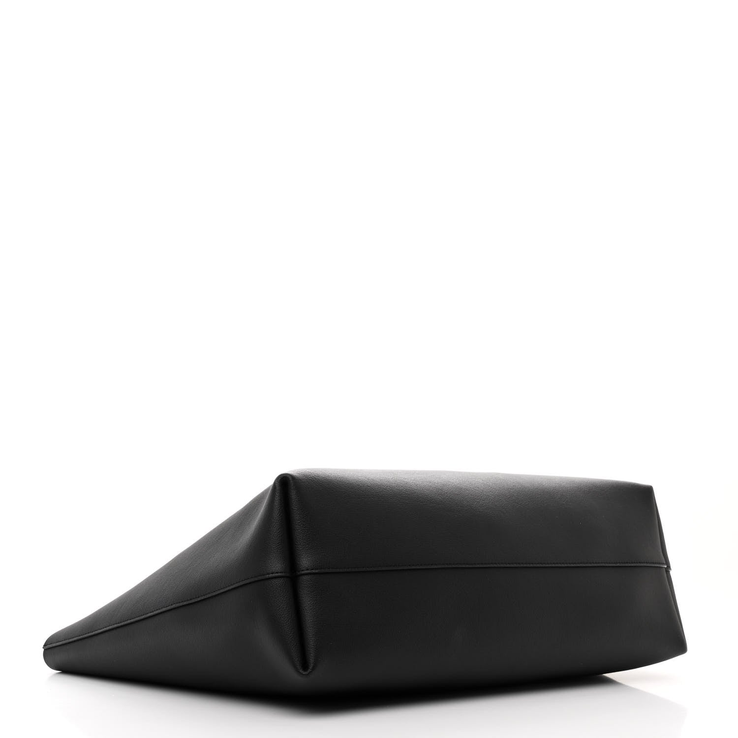 Saint Laurent Calfskin Large Shopping Tote Black 5 of 13