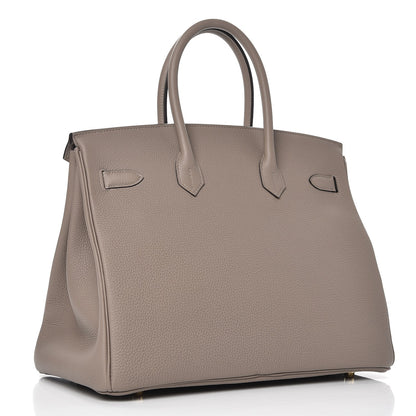 Hermes Togo Birkin 35 Gris Asphalte 3 of 34