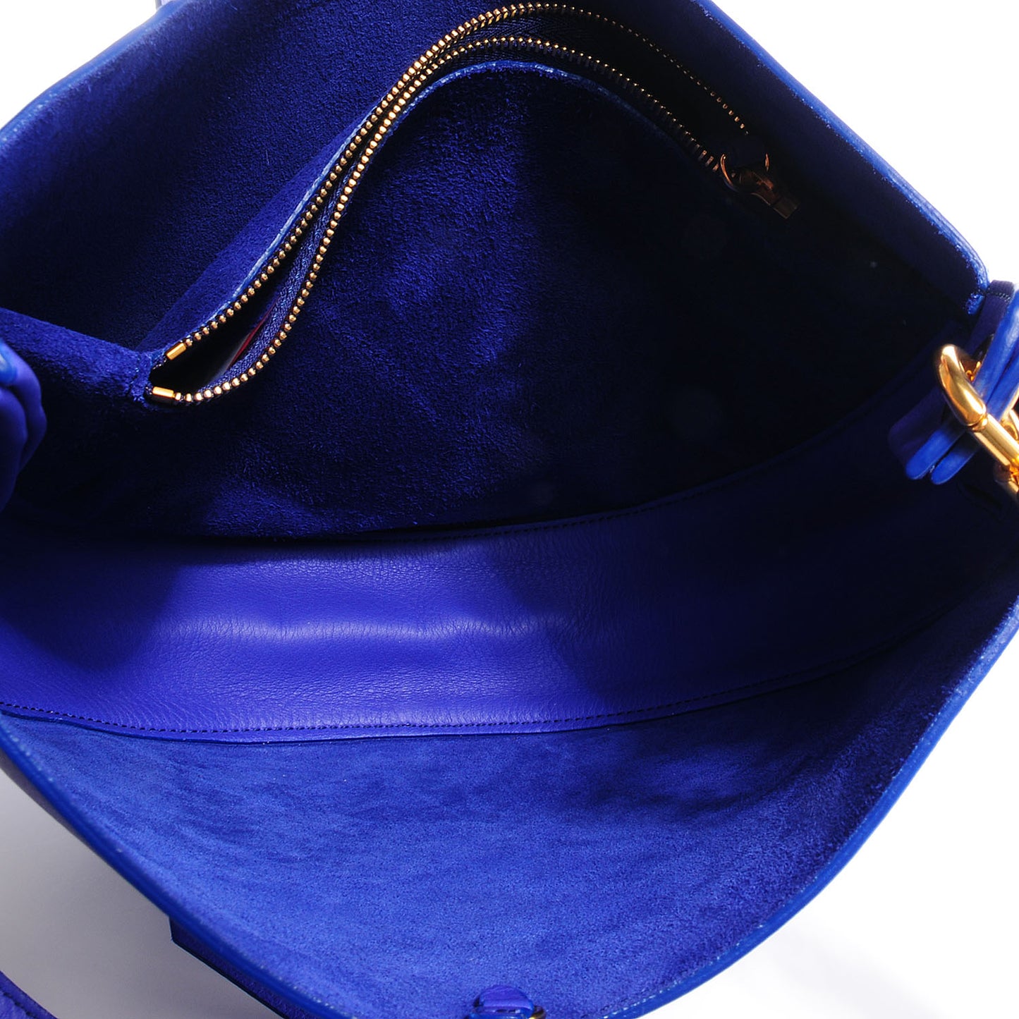 Supple Calfskin Small Hobo Indigo