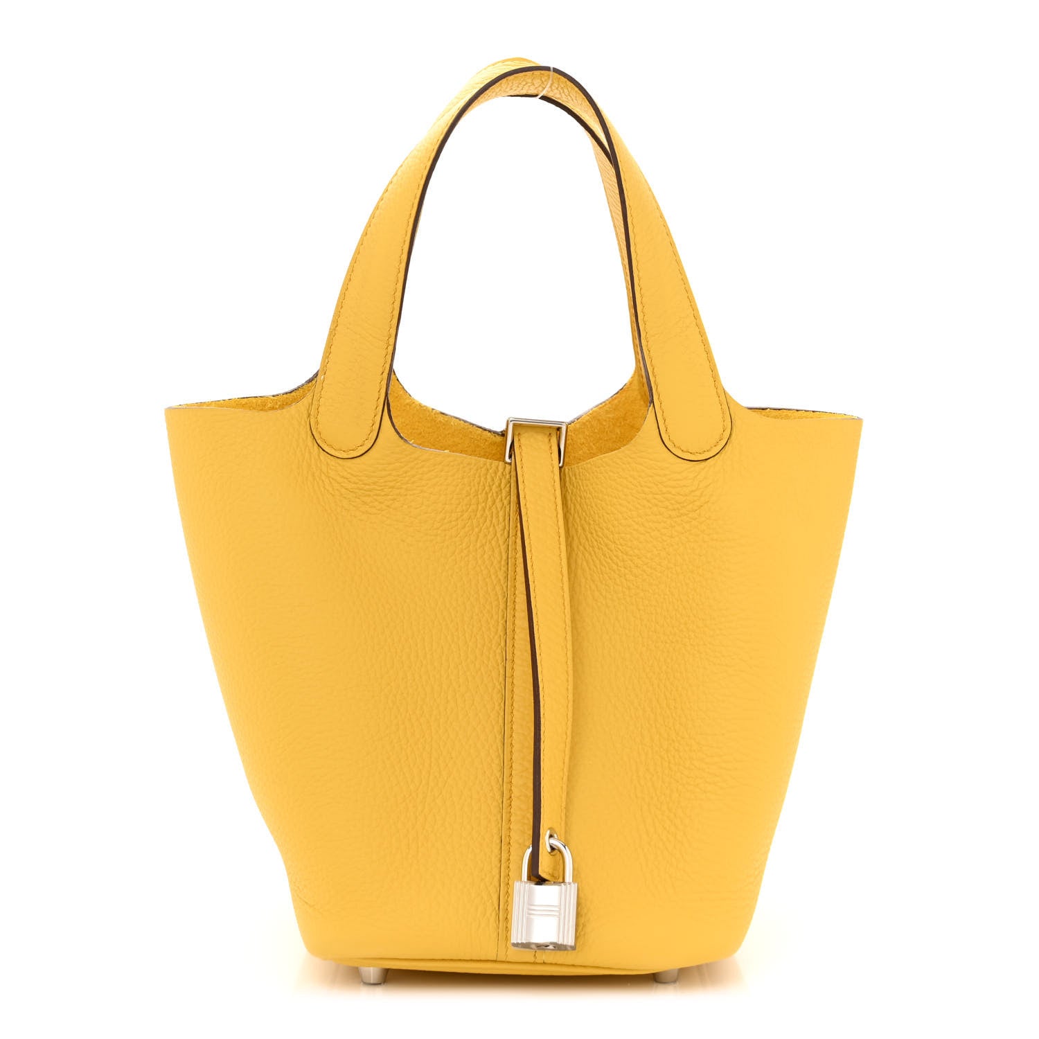 Hermes Taurillon Clemence Picotin Lock 18 PM Sun 1 of 11