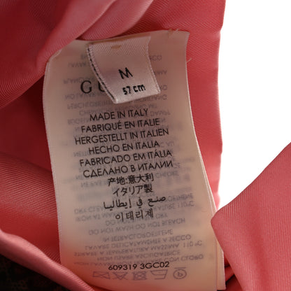 Gucci Silk Monogram Flora Print Headband M Pink 5 of 6