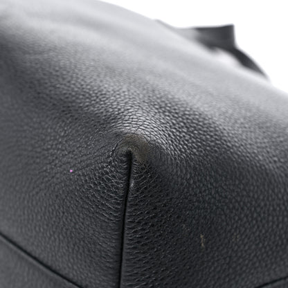 Prada Vitello Daino Pocket Shopping Tote Black 10 of 16