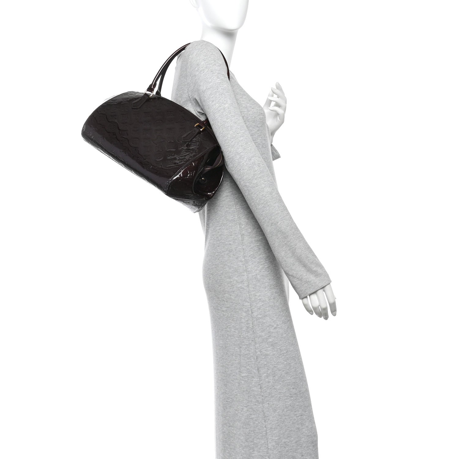 Louis Vuitton Vernis Sherwood GM Amarante 2 of 11