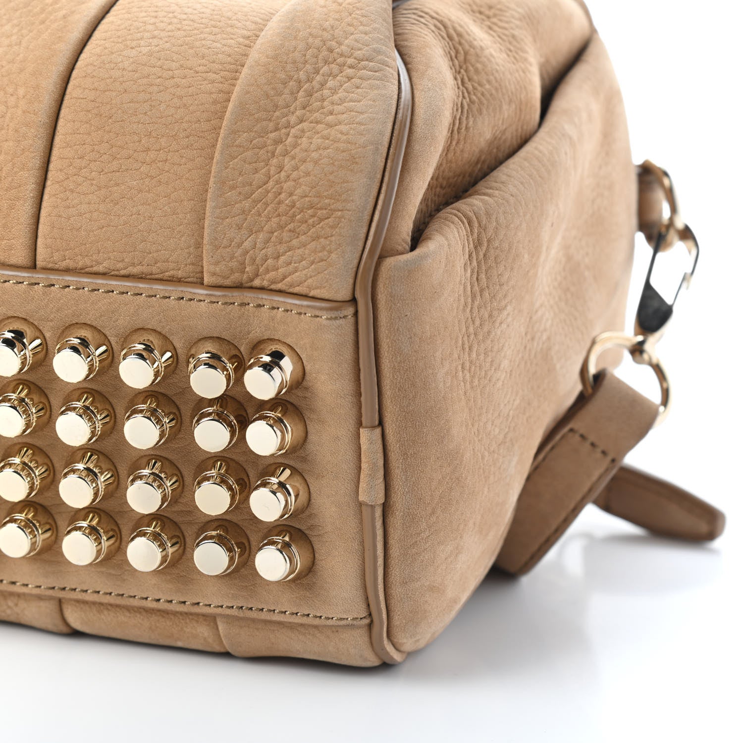 Alexander Wang Nubuck Rockie Tan Pale Gold Hardware 8 of 8