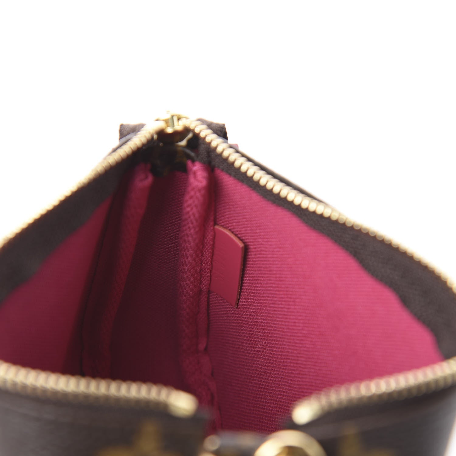 Louis Vuitton Monogram 2020 Christmas Animation Roller Coaster Mini Pochette Accessories Pivoine 6 of 7