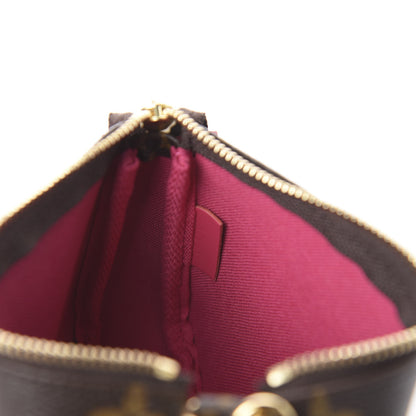 Louis Vuitton Monogram 2020 Christmas Animation Roller Coaster Mini Pochette Accessories Pivoine 6 of 7