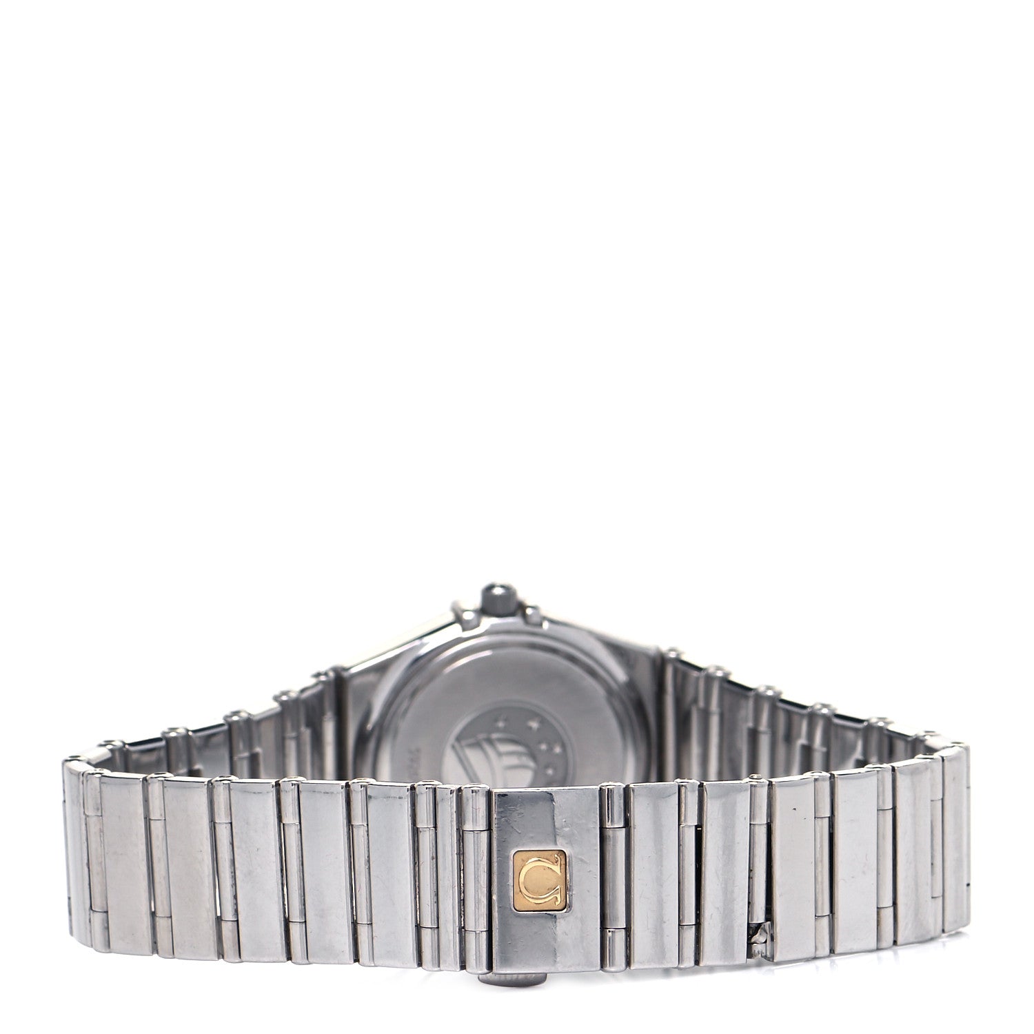 Omega Stainless Steel Diamond Bezel Mother of Pearl 22mm Constellation My Choice Quartz Watch 1465.71.00 3 of 5